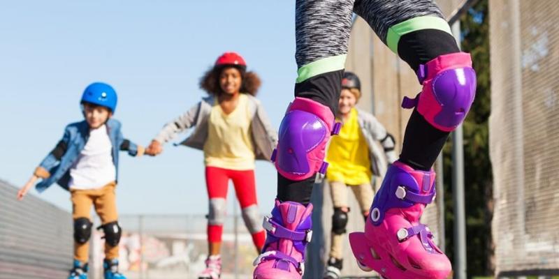 ¿Qué habilidades desarrollan los niños al patinar?