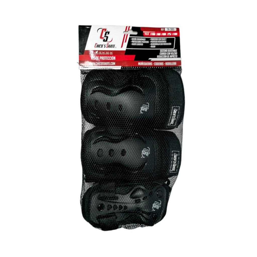 Set de protecciones Chico skate_9