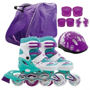 Combo de Patines + Kit de Protección + Casco_4