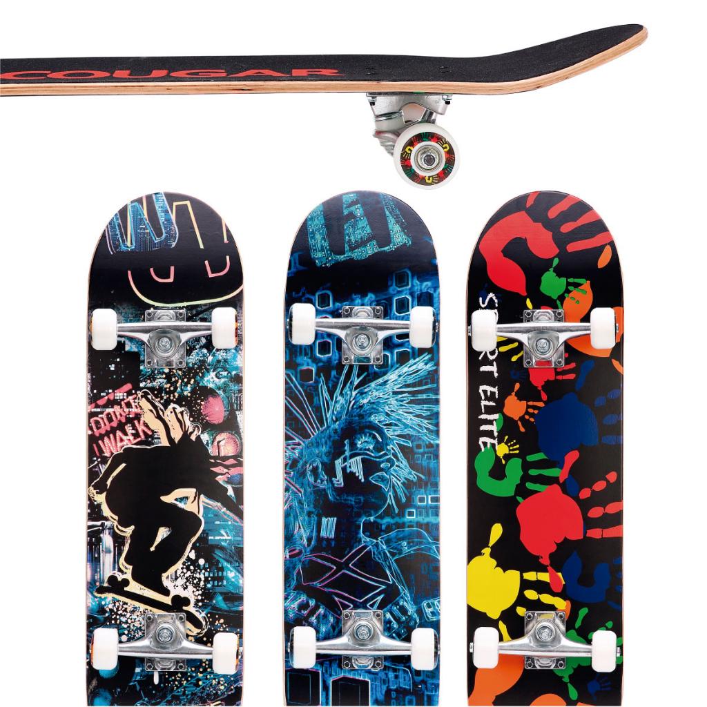 Patineta De Skate Cougar MHB03 Con 7 capas de pino_8