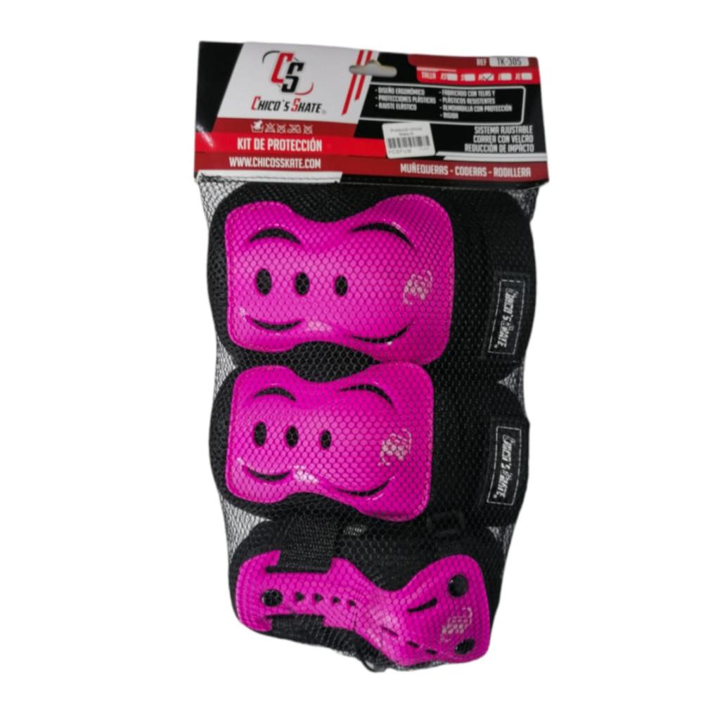 Set de protecciones Chico skate_6
