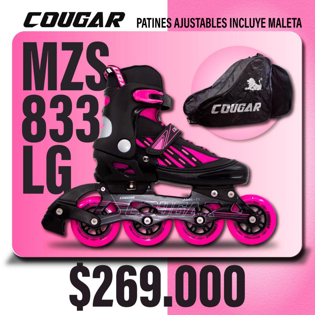 Patines Ajustables Cougar MZS833LG + Maleta_4
