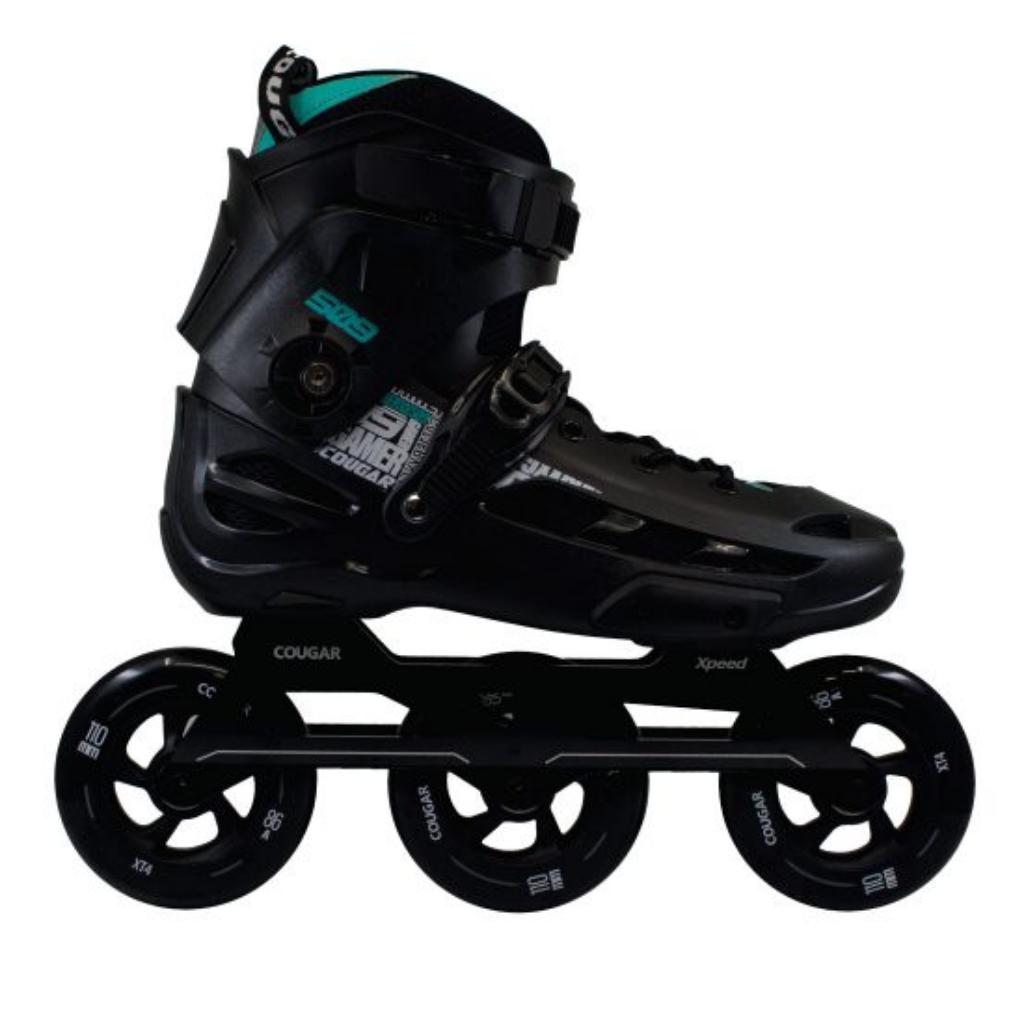 MZS509 Kit Urbano Ruedas negra de 110 mm 0 125mm - COUGAR