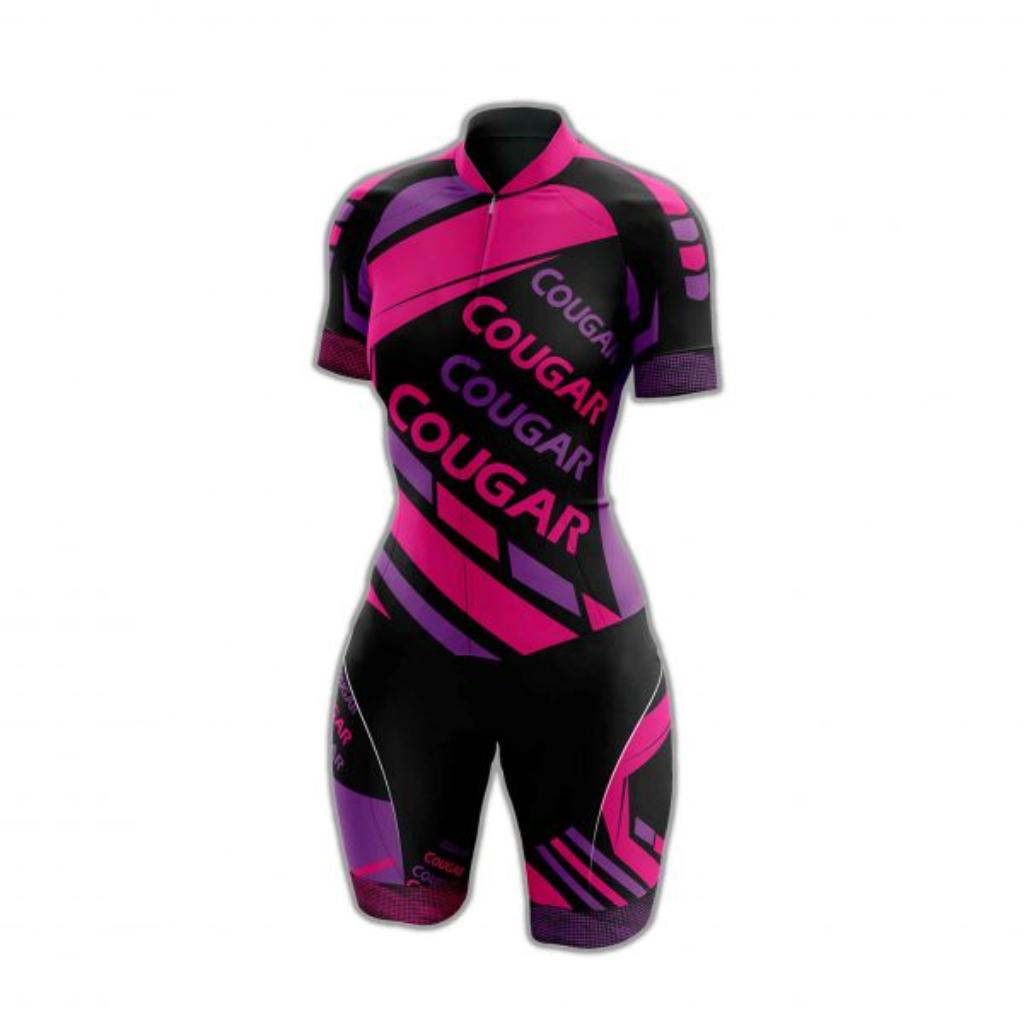Licra manga corta Mujer Cougar S-ONE T4 - COUGAR