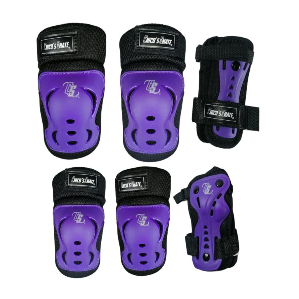 Set de protecciones Chico skate_2