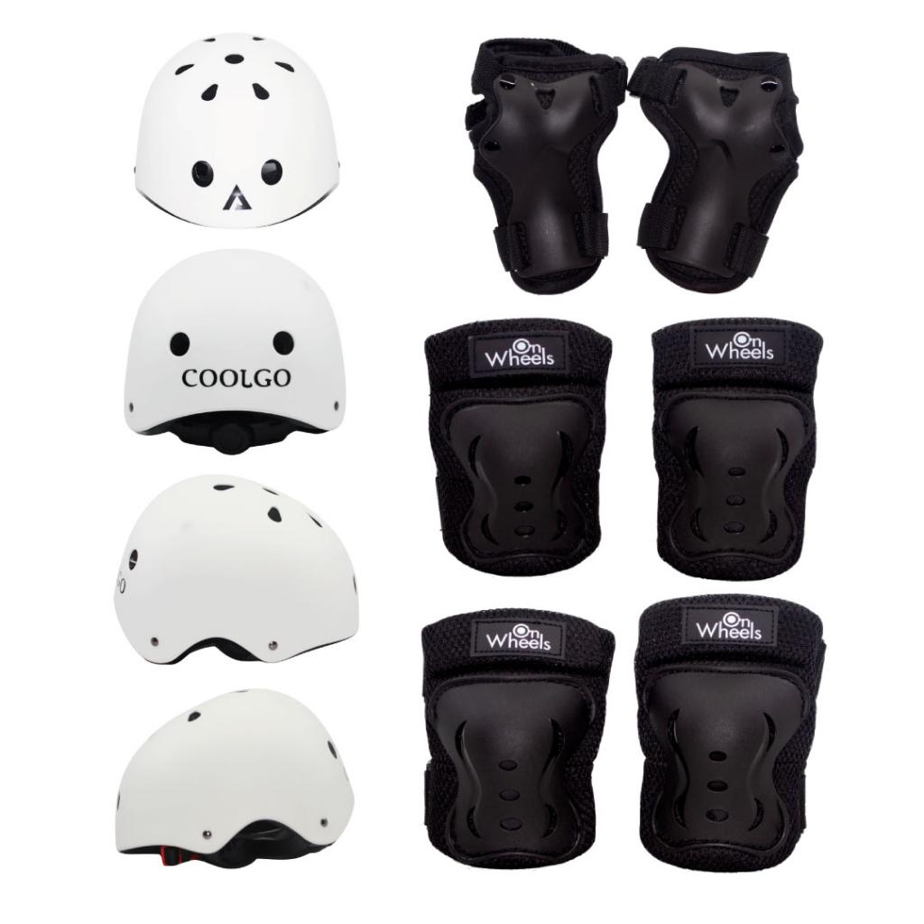 Casco coolgo ajustable  + Protecciones OnWheels_3
