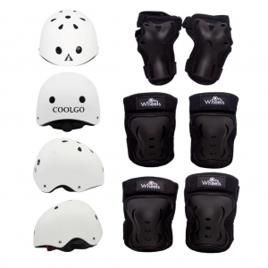 Casco coolgo ajustable  + Protecciones OnWheels_3