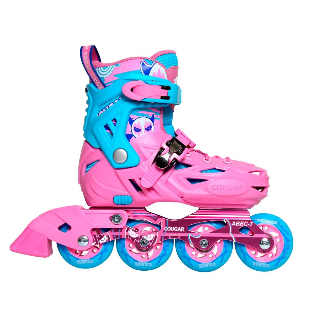Patines en Linea Semiprofesionales Ajustables Cougar MZS303 - COUGAR