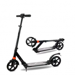 Patineta Urbana Mecánica  con ruedas de 20cm, capacidad de 100 kilos y sistemas de suspensión dual, con freno de disco._5