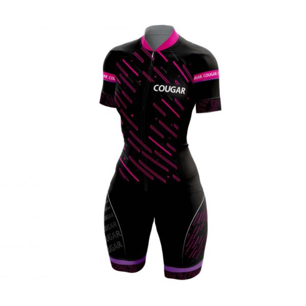 Licra manga corta mujer Cougar T- ONE T5 - COUGAR