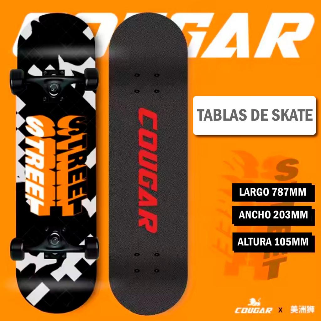 Patineta De Skate Cougar MHB03 Con 7 capas de pino_6