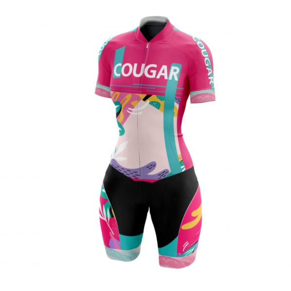 Licra manga corta mujer Cougar F-ONE T7 - COUGAR