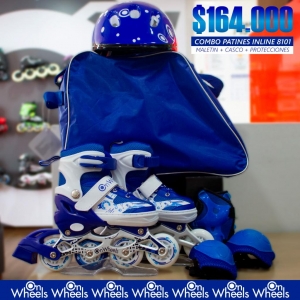 Combo de Patines + Kit de Protección + Casco_12