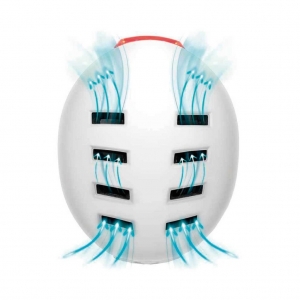 Protecciones Urbanas + Casco Urbano Ajustable Equipado Con Luz Led_19