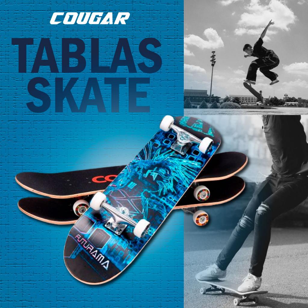 Patineta De Skate Cougar MHB03 Con 7 capas de pino_10